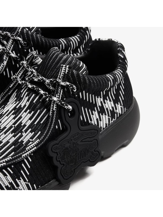 Burberry Creeper Check Woven Lace Up Boots Black Made in Italy, NWT, EU Size 44 main image 10